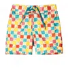 Uv Skinz Board Shorts In Checkered Daisies
