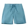 Uv Skinz Kids'  Board Shorts In Lagoon