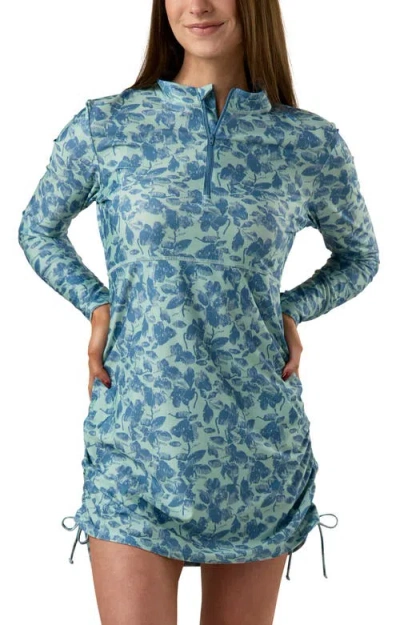 Uv Skinz Convertible Swim Shirtdress In Multi