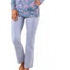 Uv Skinz Everyday Flared Leggings In Heathered Blue