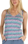 Uv Skinz Everyday Shelf Bra Tank In Blue