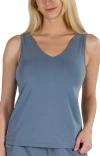 Uv Skinz Everyday Shelf Bra Tank In Gray