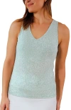 Uv Skinz Everyday Shelf Bra Tank In Green