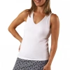 Uv Skinz Everyday Shelf Bra Tank In White