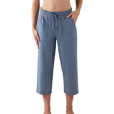 Uv Skinz Everyday Wide Leg Capris In Mirage
