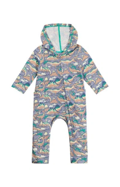 Uv Skinz Kids'  Hooded Everyday Romper In Multi