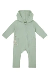 Uv Skinz Kids'  Hooded Everyday Romper In Green