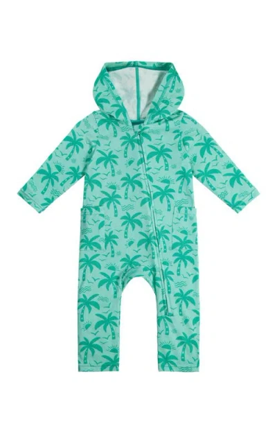 Uv Skinz Kids'  Hooded Everyday Romper In Multi
