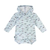 Uv Skinz Babies'  Hooded Sunzie In Fish Friends