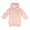 Uv Skinz Babies'  Hooded Sunzie In Golden Pineapples