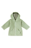 Uv Skinz Kids'  Hooded Terry Beach Cover-up In Green