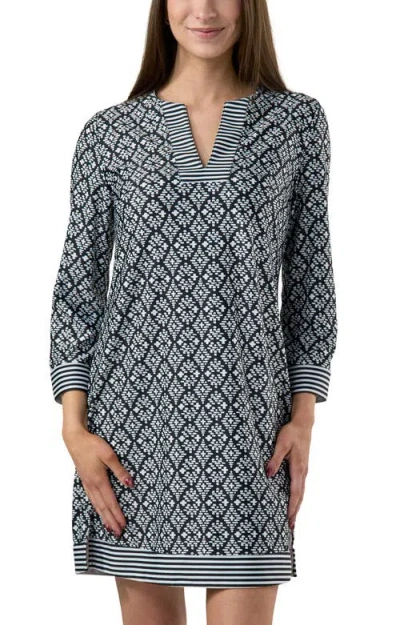 Uv Skinz Island Upf Tunic Dress In Multi