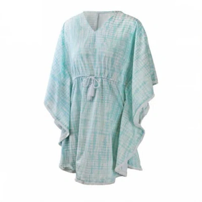 Uv Skinz Kaftan Cover-up In Glacier Tie-dye