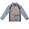Uv Skinz Long Sleeve Active Sun & Swim Shirt In Roar Ready