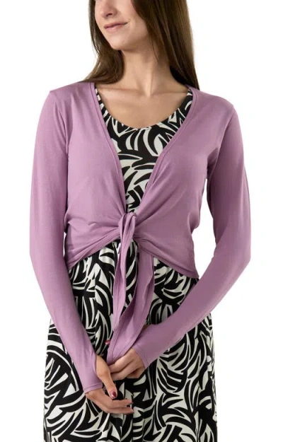 Uv Skinz Long Sleeve Crossover Sun Wrap In Pink