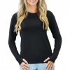 Uv Skinz Long Sleeve Everyday Tee In Black