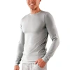 Uv Skinz Long Sleeve Everyday Tee In Steel Grey