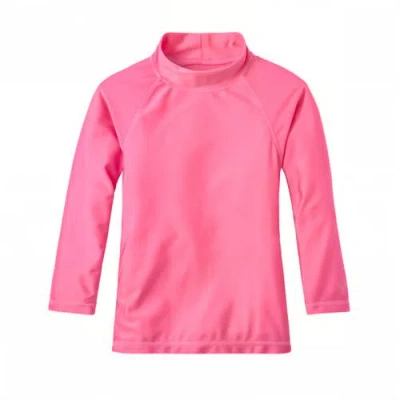 Uv Skinz Kids'  Long Sleeve Sun & Swim Shirt In Bubblegum Pink