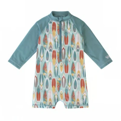 UV SKINZ UV SKINZ LONG SLEEVE SWIM ROMPER