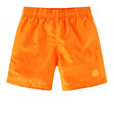 Uv Skinz Kids'  Magic Beach Shorts In Magic Pineapples