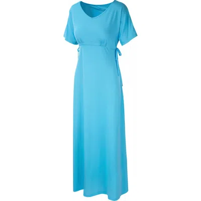 Uv Skinz Maxi Cover-up In Aqua