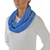 Uv Skinz Packable Infinity Scarf In Mykonos Blue