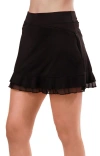 Uv Skinz Performance Sun Skort In Black