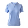 Uv Skinz Quarter Zip Crew Sun & Swim Shirt In Blue Mist