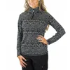 Uv Skinz Quarter Zip Vented Sun Shirt In Optical Illusion