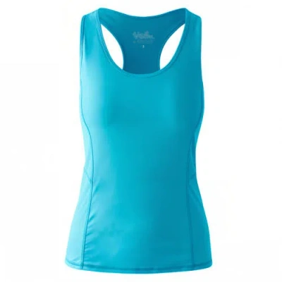 Uv Skinz Racerback Swim Tank In Scuba Blue