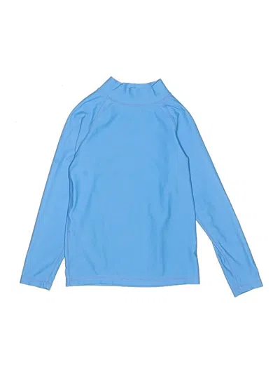 Pre-owned Uv Skinz Kids' Rash Guard In Blue