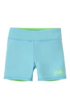 Uv Skinz Kids'  Reversible Active Swim Shorts In Blue