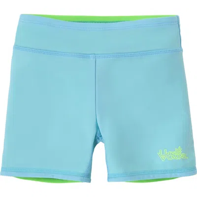 Uv Skinz Babies'  Reversible Active Swim Shorts In Green