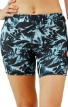 Uv Skinz Reversible Active Swim Shorts In Multi