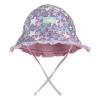 Uv Skinz Babies'  Reversible Sun Hat In Lotus Starfish