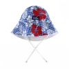 Uv Skinz Babies'  Reversible Sun Hat In Red Americana Gingham