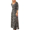 Uv Skinz Scoop Neck Maxi Dress In Shadow Shells