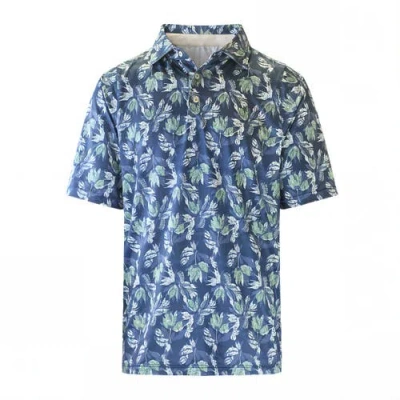 Uv Skinz Short Sleeve Polo In Vintage Tropical