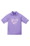Uv Skinz Babies'  Short Sleeve Sunny Swim Shirt In Purple