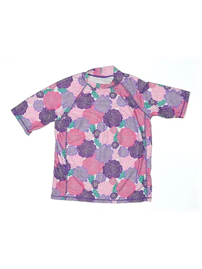 Pre-owned Uv Skinz Kids' Short Sleeve T-shirt In Purple