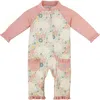 Uv Skinz Babies'  Sun & Swim Suit In Secret Garden