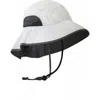 Uv Skinz Sun Shade Hat In White/steel Grey