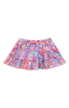 Uv Skinz Kids'  Sunny Swim Skirt In Pink