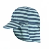 Uv Skinz Swim Flap Hat In Waverider Stripe