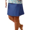 Uv Skinz Travel Skort In Blue