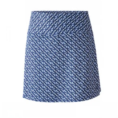Uv Skinz Travel Skort In Serenity Fish