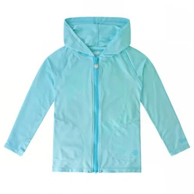 Uv Skinz Kids'  Zip-up Hoodie In Glacier