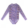 Uv Skinz Babies'  Zip-up Hoodie In Lavender Fields