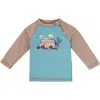 Uv Skinz Zippy Long Sleeve Sun & Swim Shirt In Multi
