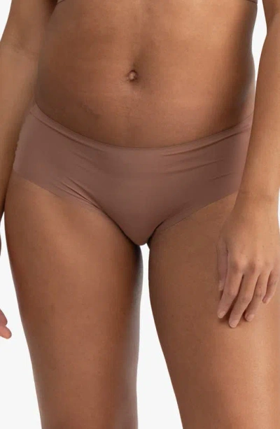 Uwila Warrior Better Briefs Seamless Briefs In Toffee